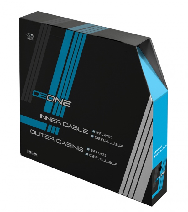 Na zdjęciu widnieje produkt Linka przerzutki DeOne stalowa 1,2 x 2300 mm (opakowanie 100 szt.)