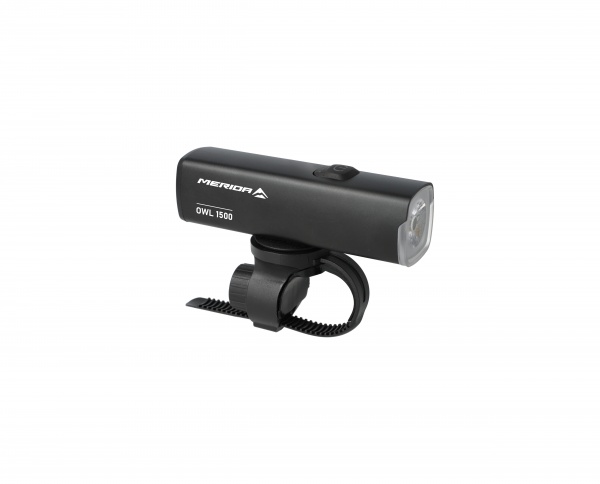 Na zdjęciu widnieje produkt LAMPKA PRZEDNIA MERIDA OWL 1500