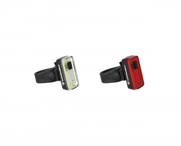 Na zdjęciu widnieje produkt ZESTAW LAMPEK MERIDA FENRA LITE F+R