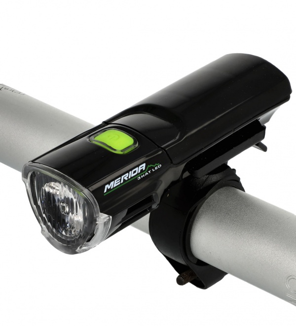 Na zdjęciu widnieje produkt Lampka przednia MERIDA COMP PC 120