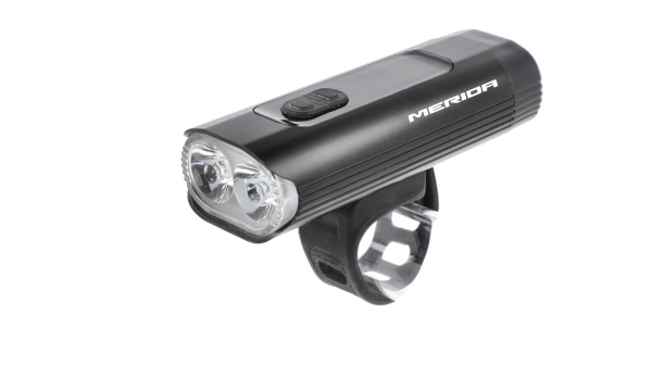 Na zdjęciu widnieje produkt Lampka przednia MERIDA PRO 1000