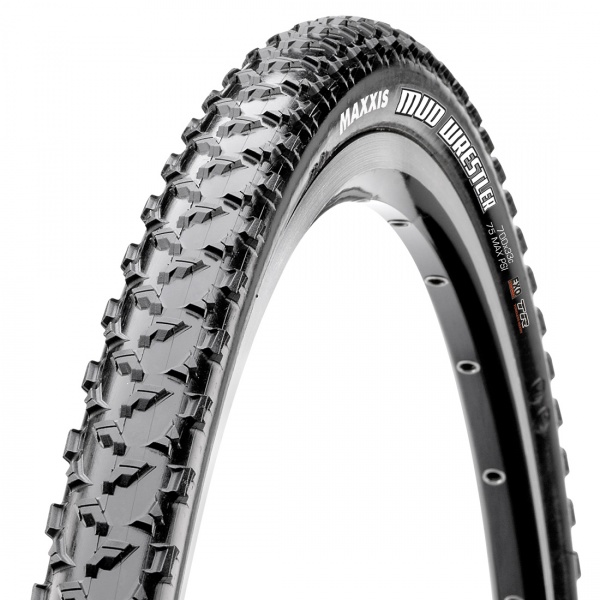 Na zdjęciu widnieje produkt Opona Maxxis MUD WRESTLER CX