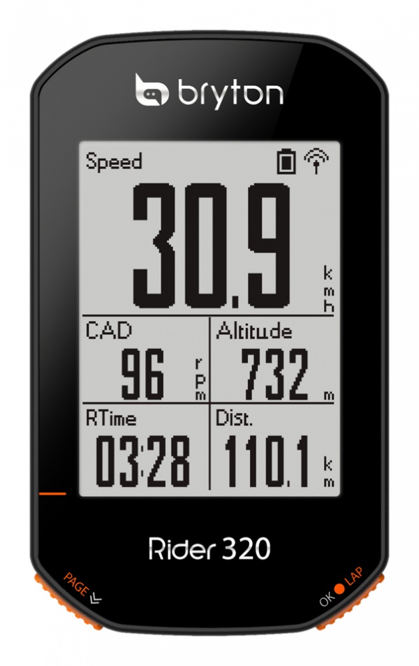 Na zdjęciu widnieje produkt BRYTON RIDER 320T CAD+HRM